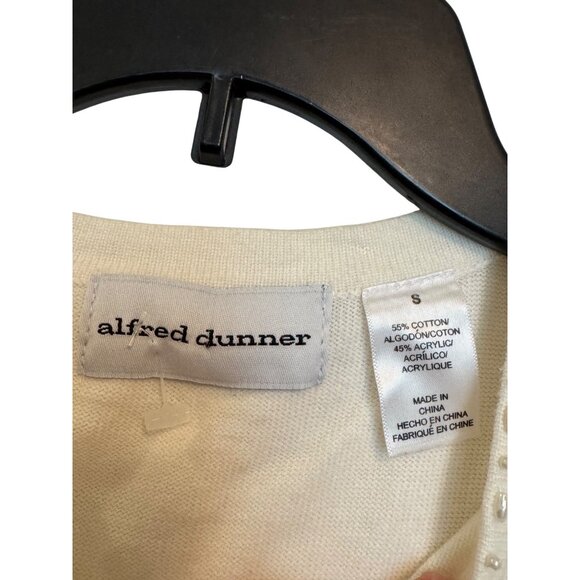 Alfred Dunner Embellished Floral & Butterfly Top S - Picture 4 of 5